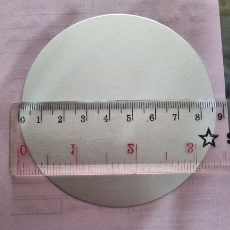 Segel Seal Aluminium 8.7cm / SegelAlumunium Foil 87mm / Seal Botol PET