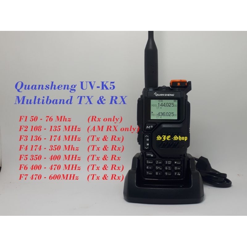 PROMO QUANSHENG UV-K5 & UV-K6(K5/8) MULTIBAND