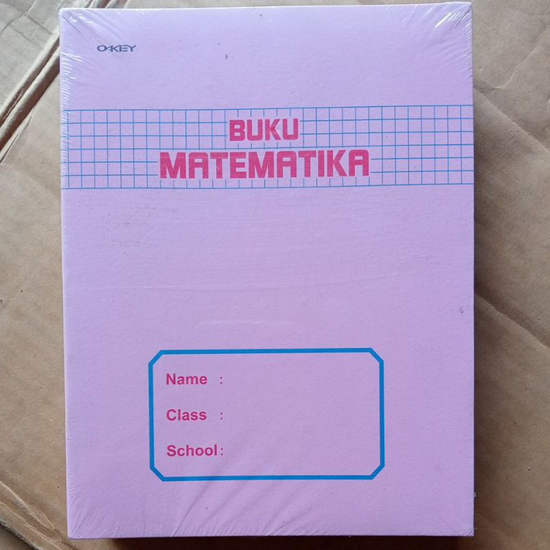 

1 pack buku matematika (isi 10)