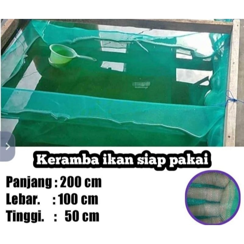 hapa ikan/keramba ikan