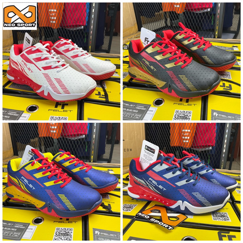 Sepatu Bulutangkis Felet Power Boost