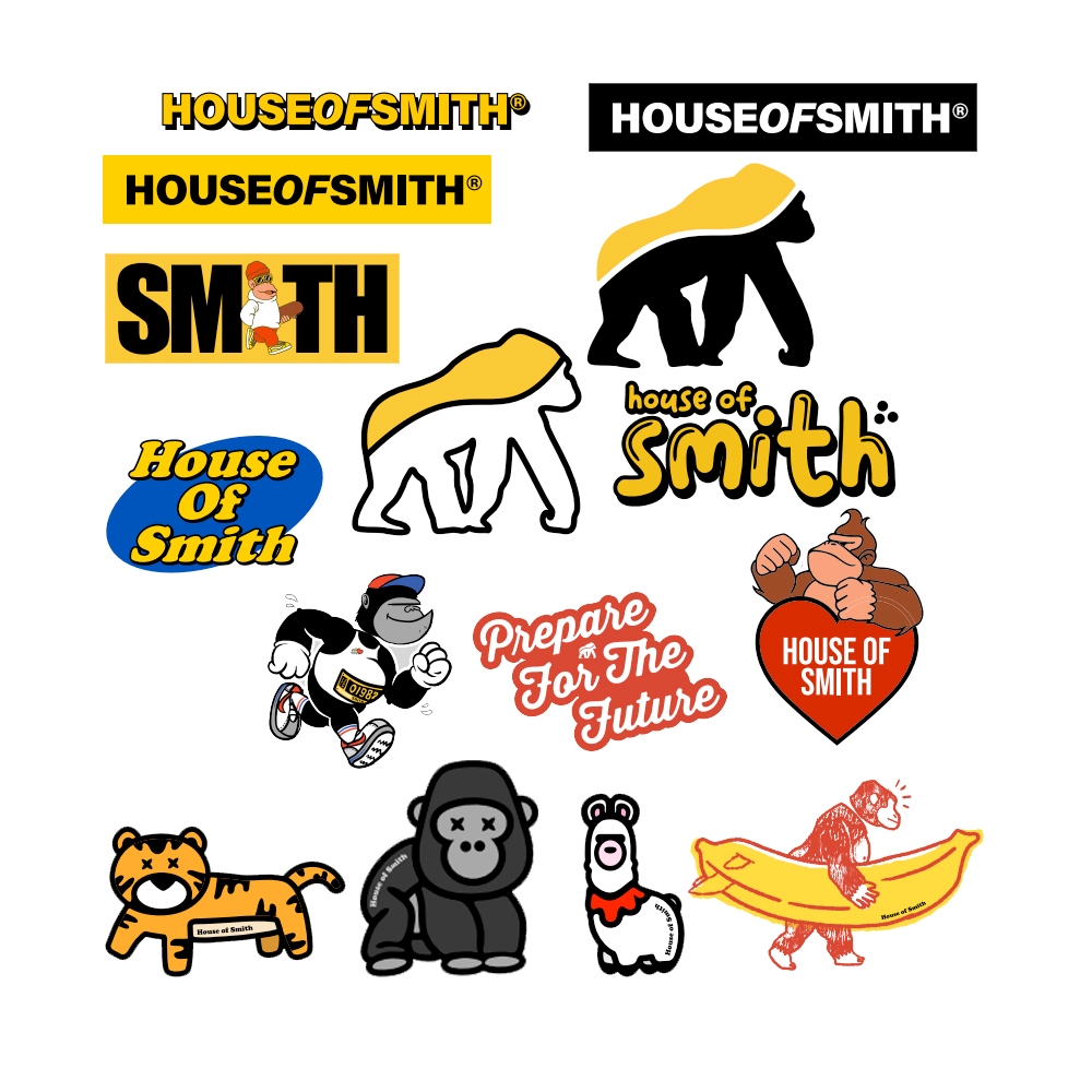

House of Smith PKU Sticker - New Smith Sticker Pack (1 Pack = 15 pcs sticker)