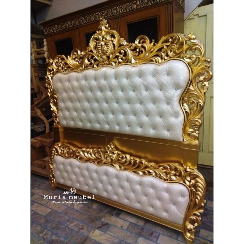 dipan jati ukir mewah jepara