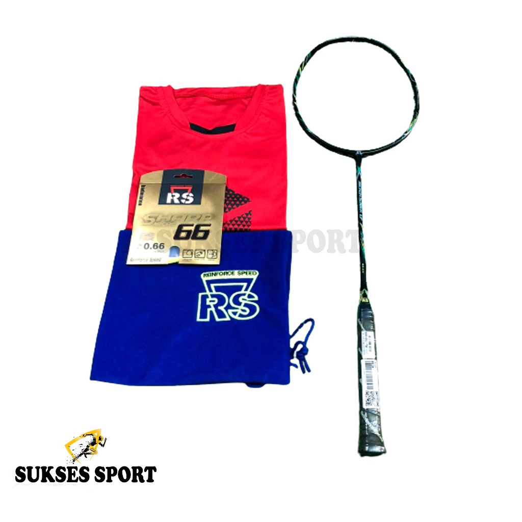 Raket Badminton RS Micron Saber 17 NG III FREE PEMASANGAN SENAR