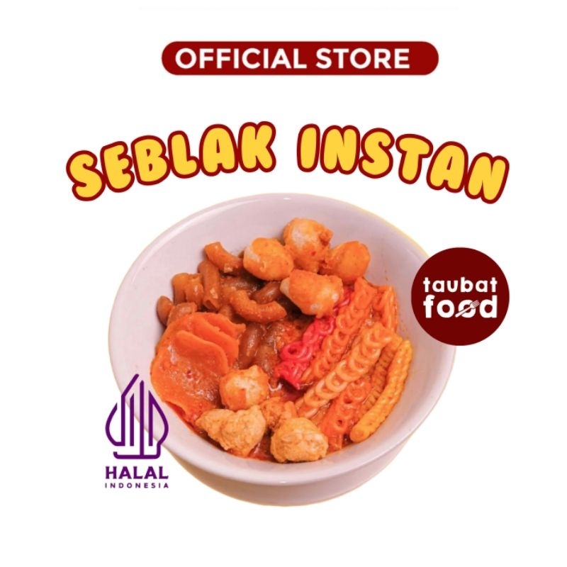

PROMO !! SEBLAK TAUBATFOOD SEBLAK INSTAN BOJONEGORO