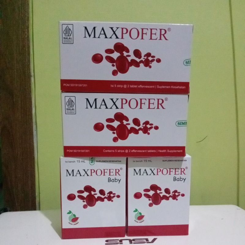 MAXPOFER / SUPLEMEN KESEHATAN