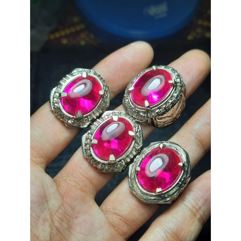natural merah Siem rose Bangkok opal