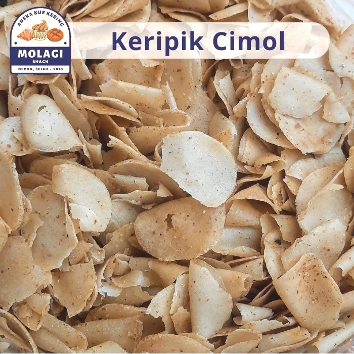 

Moring Keripik Cimol Kering Gurih 250 Gram - Molagi Snack