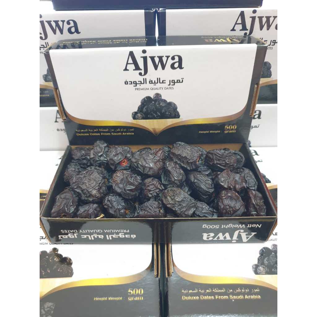 

Kurma Ajwa Kemasan DUS 500GR