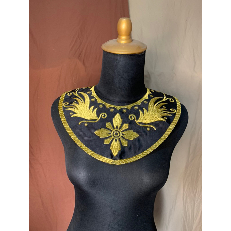 Renda bordir kace dada/lingkar dada