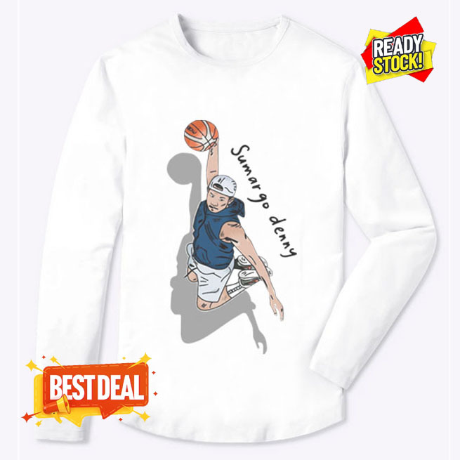 Kaos Tangan Panjang Denny Sumargo Pebasket Sombong Tshirt 100% Cotton Kombed 30s