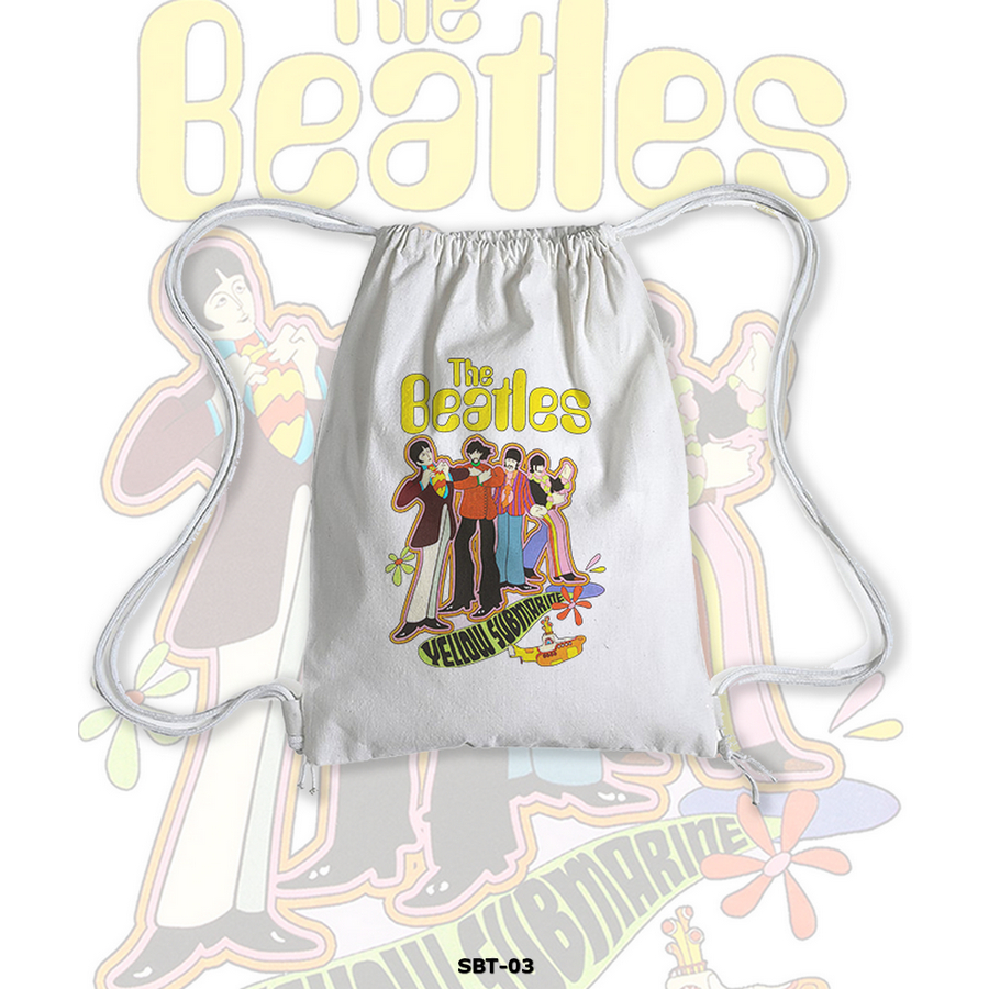 Tas Serut / Ransel Drawstring Bag / Gymsack Bag -  THE BEATLES