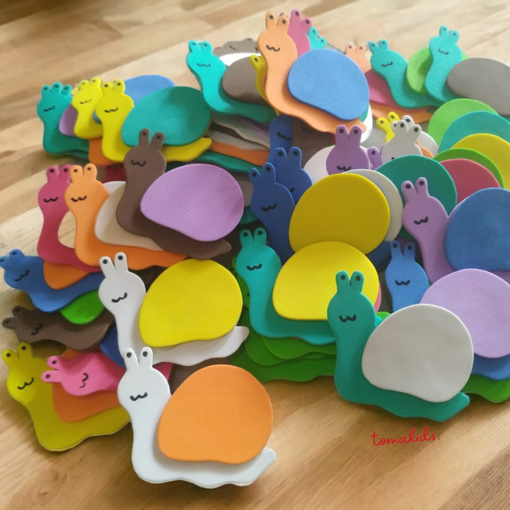 Hiasan Dinding Kelas PAUD, TK, SD | Siput