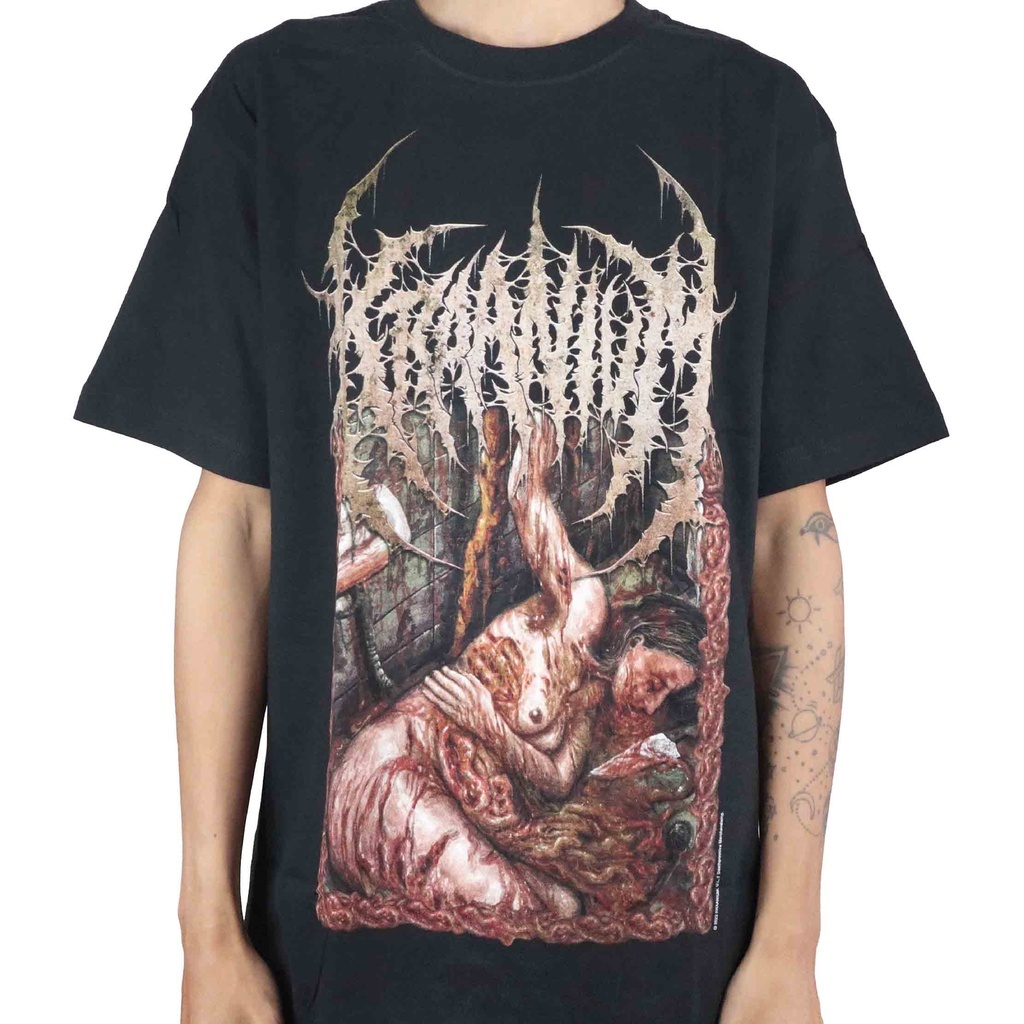 ORIGINAL TSHIRT KRAANIUM - ROTTING BLACK