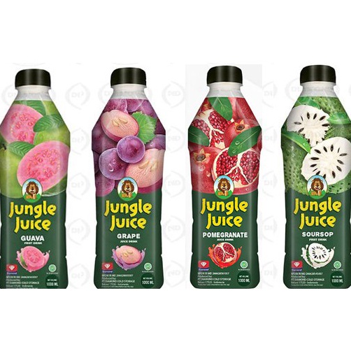 

☋➔✰✪ Diamond Jungle Juice 1liter soursop guava pomegranate grape sirsak delima jambu anggur 1000ml Kirim Langsung