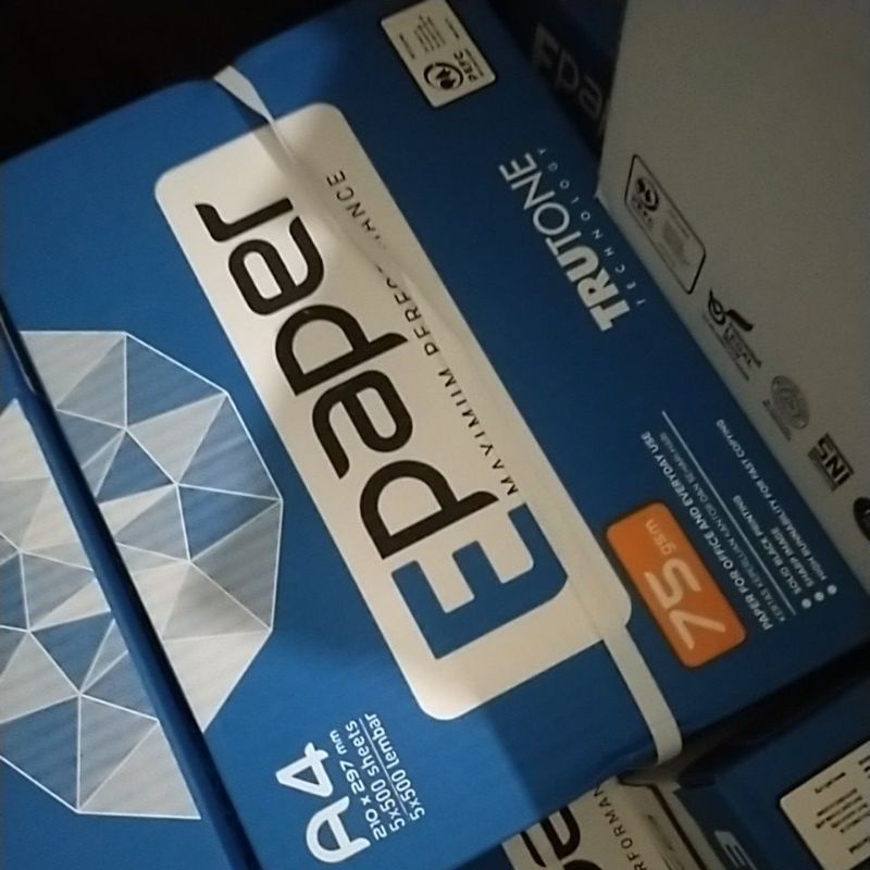 

HJK Kertas HVS A4 75 Gsm EPaper / 75 Gram E-Paper / E Paper Copy Paper