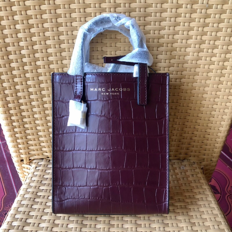 -SOLD- Marc Jacobs Mini Grind Croco (NWT)