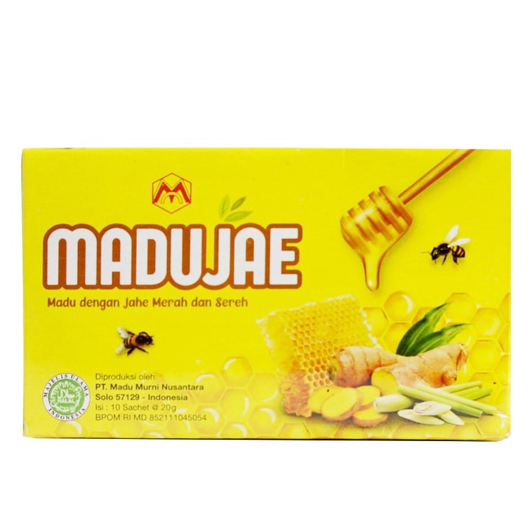 

Murah Banget MaduJae Madu dengan Jahe Merah dan Sereh Isi 10 sachet Best
