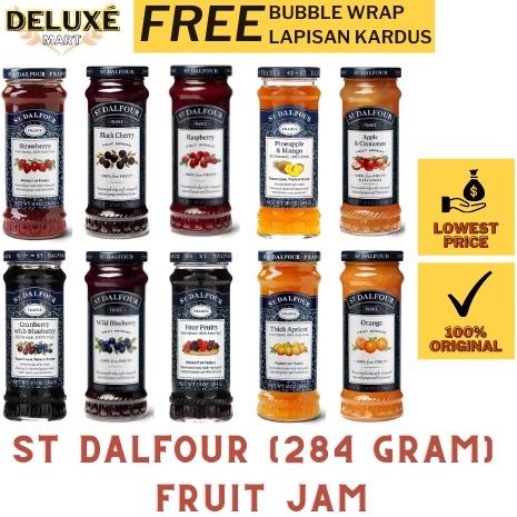 

➙➼✦❃ St Dalfour Selai Buah PRANCIS (284 gram) - Selai untuk Roti dan Kue Serba Murah