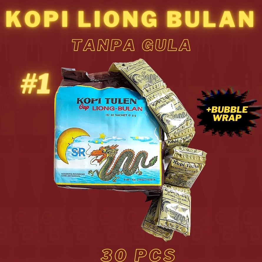 

Ready stock LIONG Kopi Liong Tanpa Gula 30 pcs Ukuran Kecil Ready