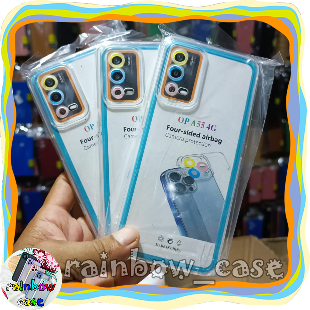 OPPO A55 4G CASE AIRBAG RING CAMERA PROTECT