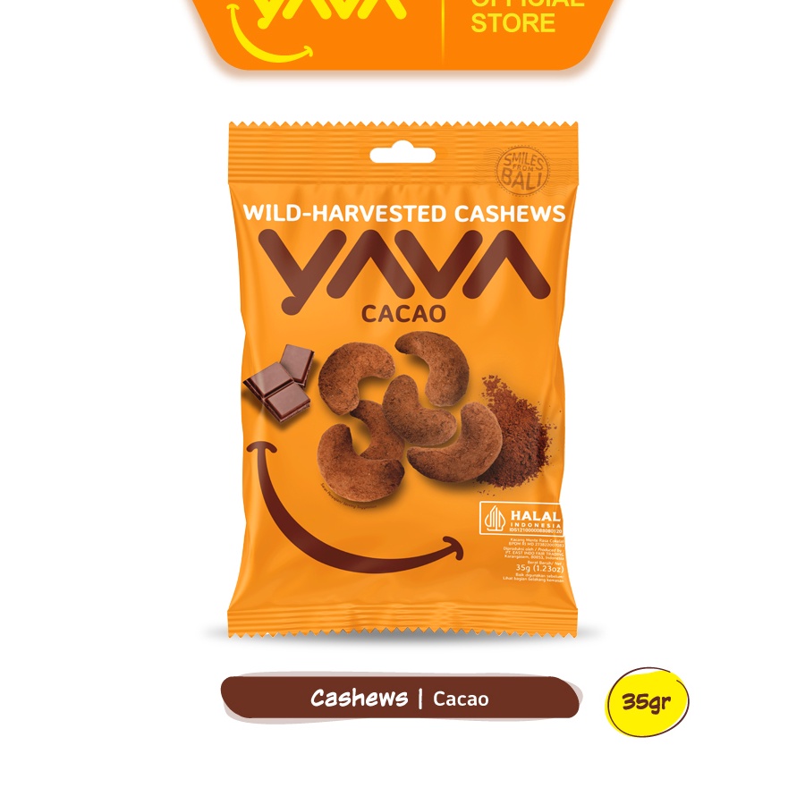 

✾✱ YAVA Cashew Cacao 35g Terlaris