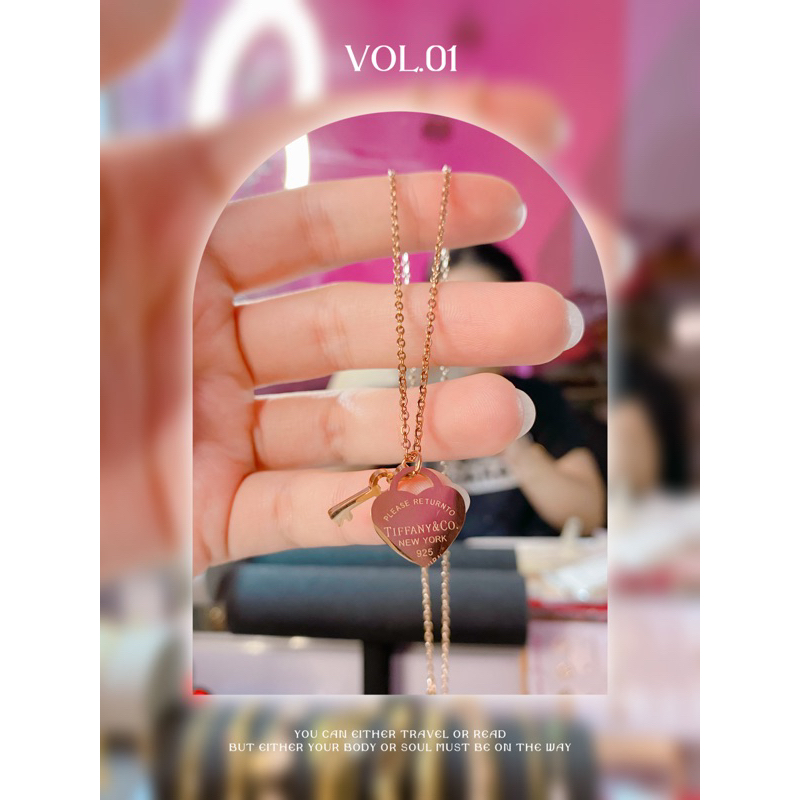 Kalung Tiffany & Co Titanium