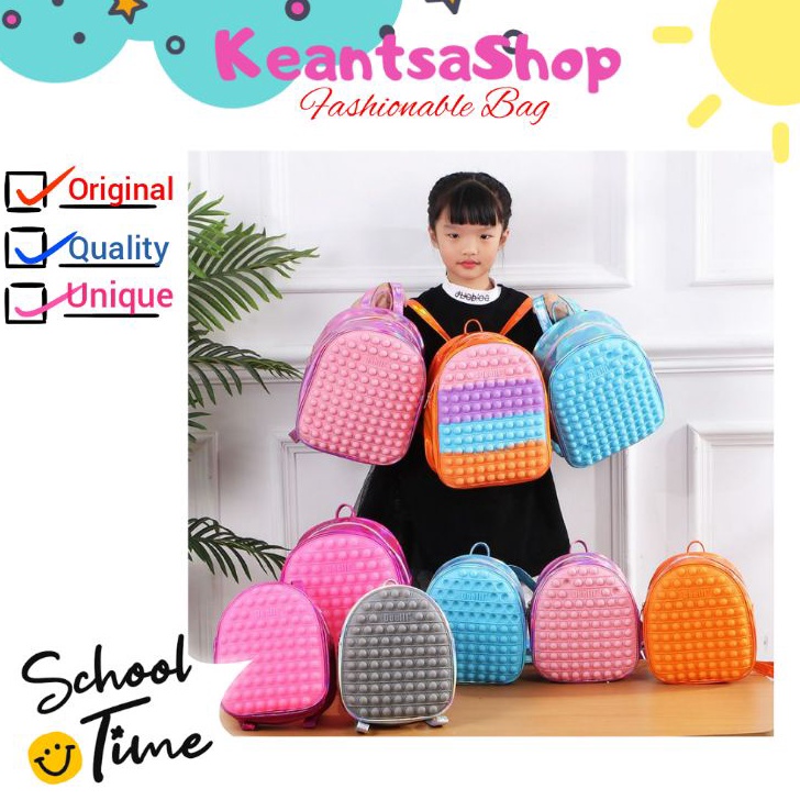Model Baru Tas Ransel Anak Pop It Tas ransel anak Tas Ransel Pop It Tas Ransel Pop It Jumbo Tas rans