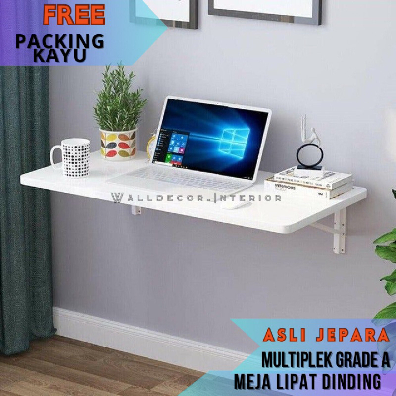 MEJA LIPAT TEMPEL DINDING, MEJA LIPAT ESTHETIC , MEJA ENGSEL LIPAT MURAH, MEJA KERJA & BELAJAR