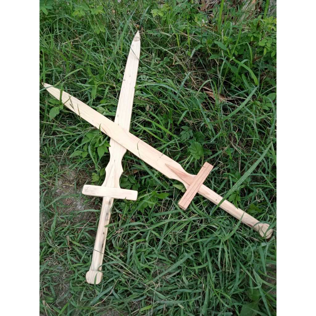 pedang jati belnda mainan pedang kayu