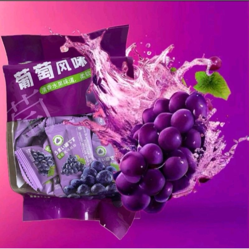 

PROMO!!! Chen liang Jin- Permen jelly rasa anggur 320gr (isi 40pcs)