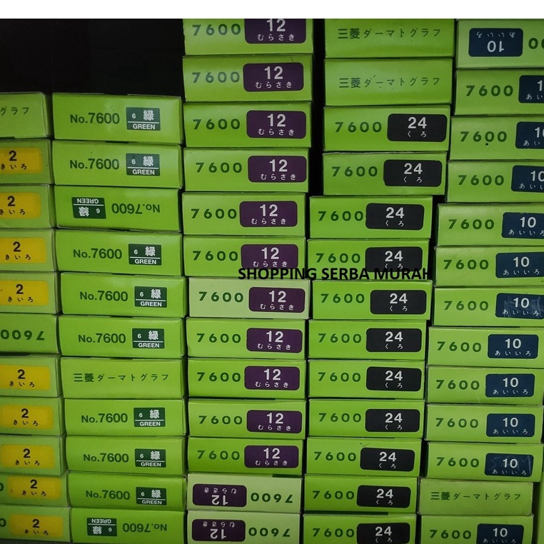 

Buruan Beli Pensil Dermatograph / Pensil Kaca Mitsubishi Semua Warna