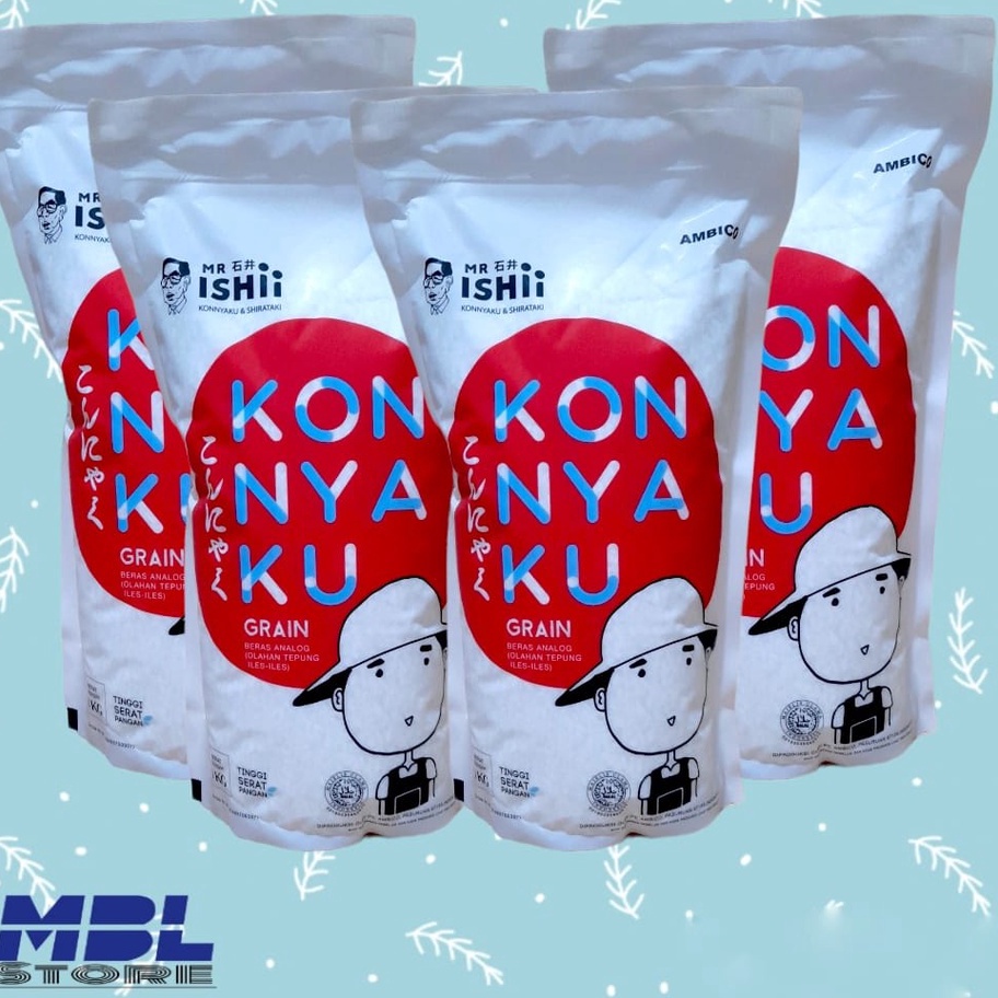 

MMLT0982 PALING AMPUH>>> Beras Shirataki 1000 gram / 1kg (cocok untuk diet keto)
