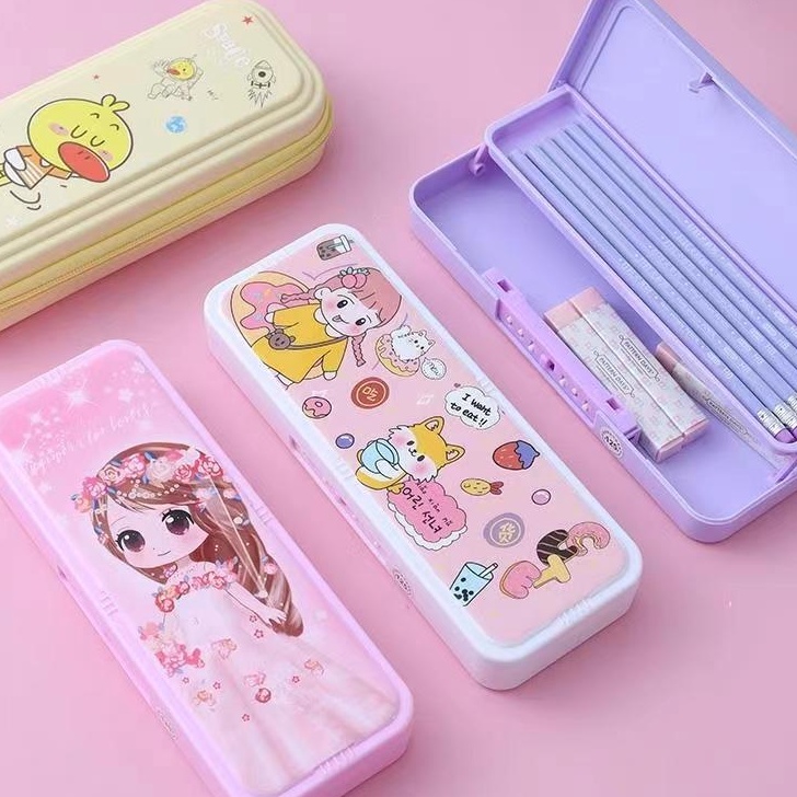 

Best Produk Tempat pensil kata sandi dua lapis/tempat pensil berkapasitas besar/tempat pensil kata sandi anak