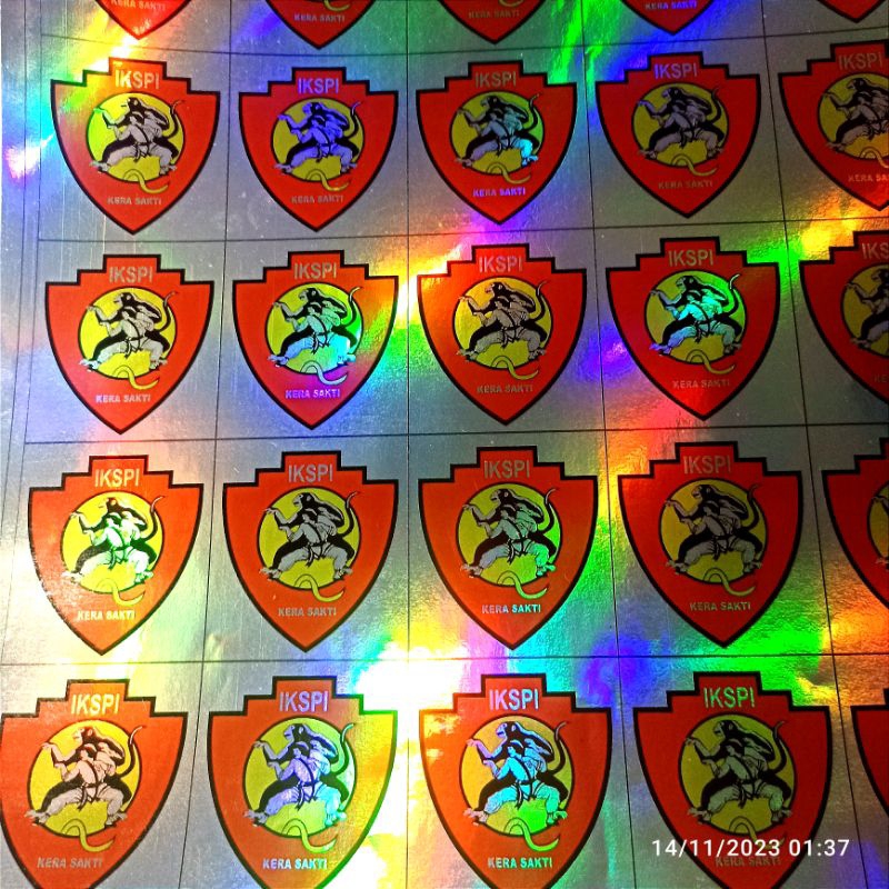 

STIKER IKSPI PRISAI HOLOGRAM ANTI AIR