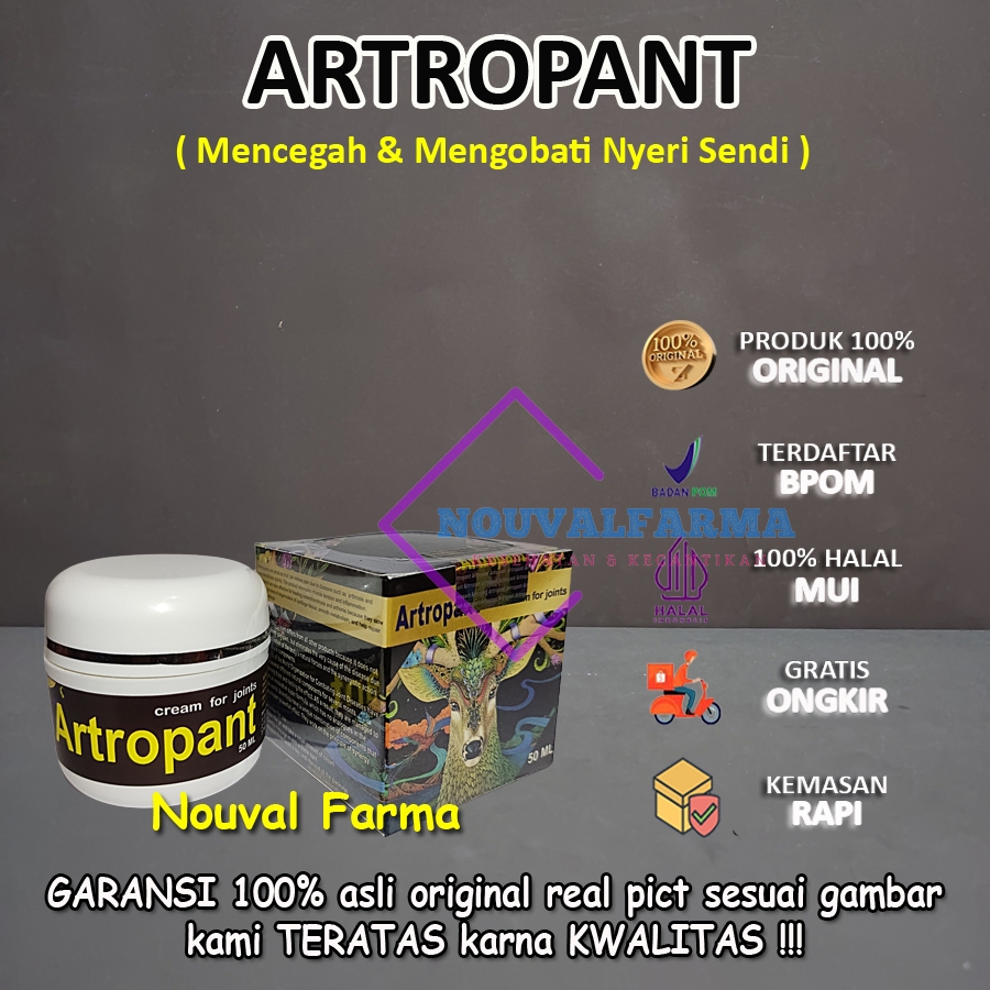 Artropant Asli Original BPOM Cream Nyeri Sendi Ampuh