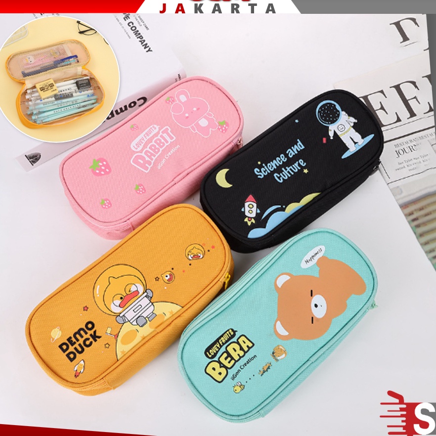 

Jual OSM JKT S5832 Tempat Pensil Resleting Lucu / Pencil Case Cartoon / Tempat Pensil Model Terbaru / Kotak Alat Tulis Korea Motif Lucu