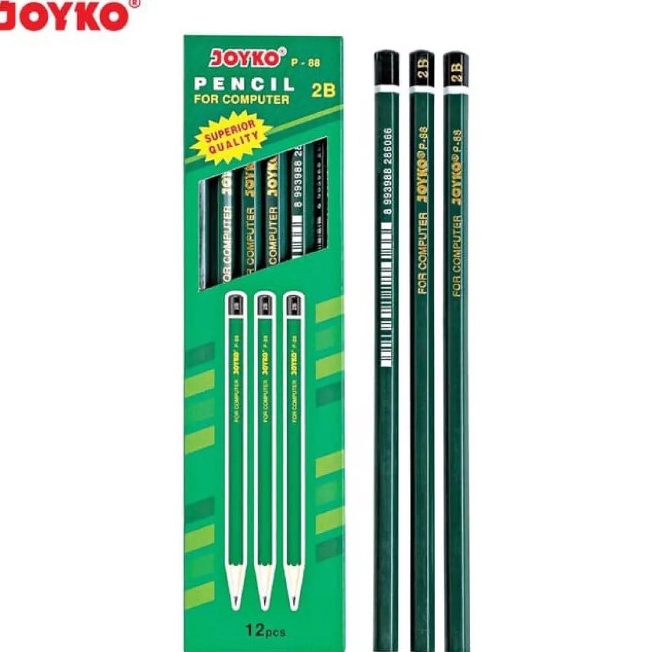 

Jual 12 pcs Pensil Joyko 2b for computer ☈➸❋✦