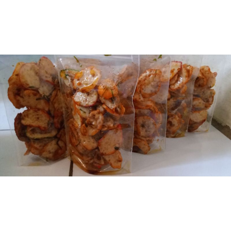 

kerupuk seblak kering