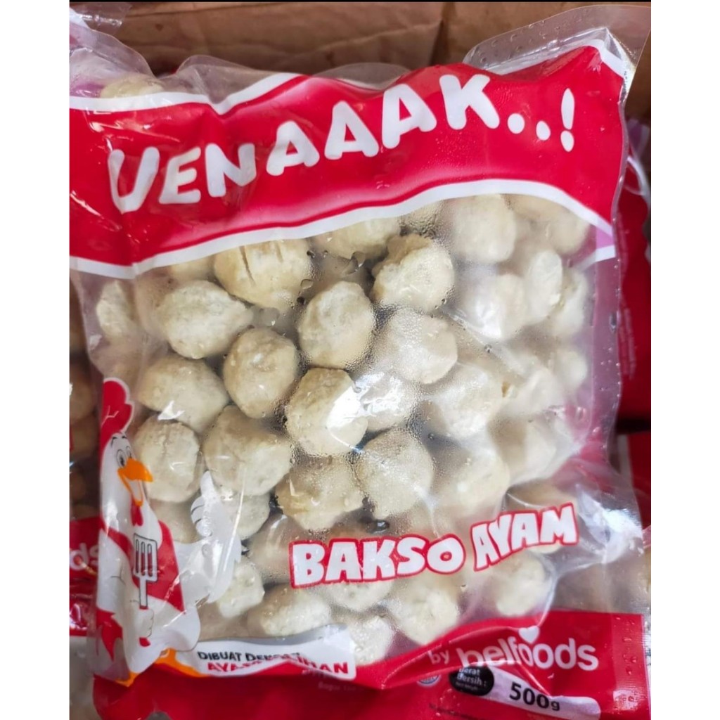 

BELFOODS UENAAK BASO AYAM MINI / BASO KERIKIL 500GR ISI 50Pcs