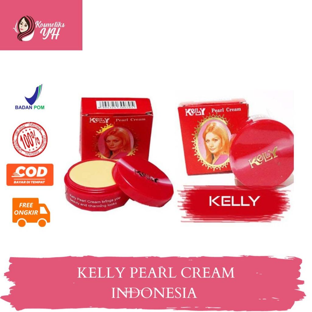 KELLY PEARL CREAM BEDAK KELLY ATAU KELY CREAM BEDAK  KELY CREAM INDONESIA