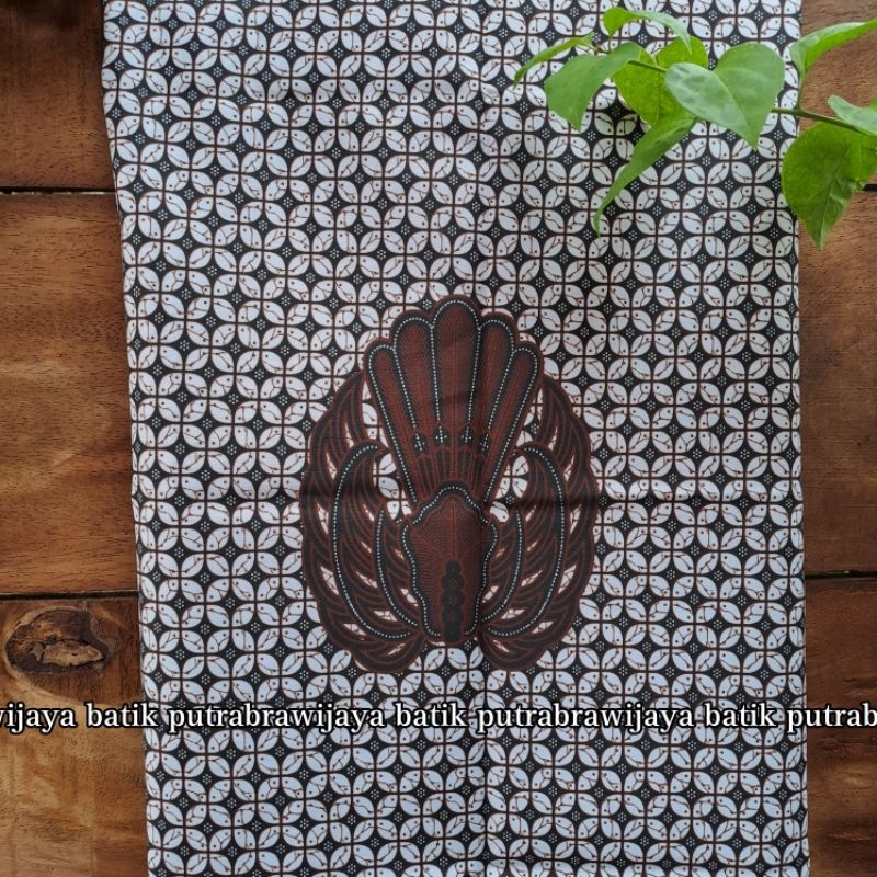 KAIN BATIK MOTIF GARUDA PEKALONGAN MODERN SOGAN HALUS GROSIR MURAH FASHION WANITA BATIK SET