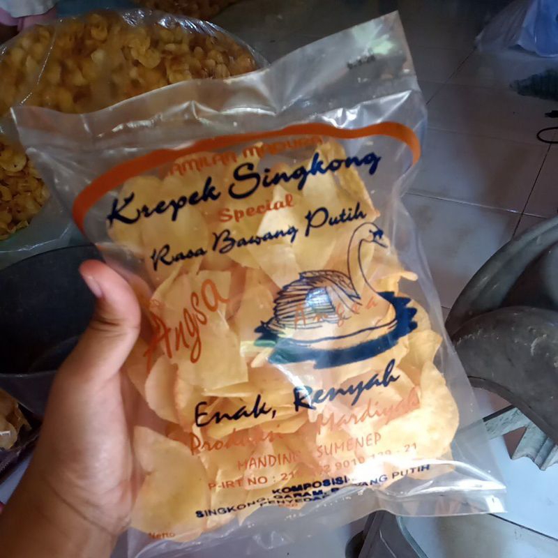 

KERIPIK SINGKONG KUNING RASA BARBEQUE