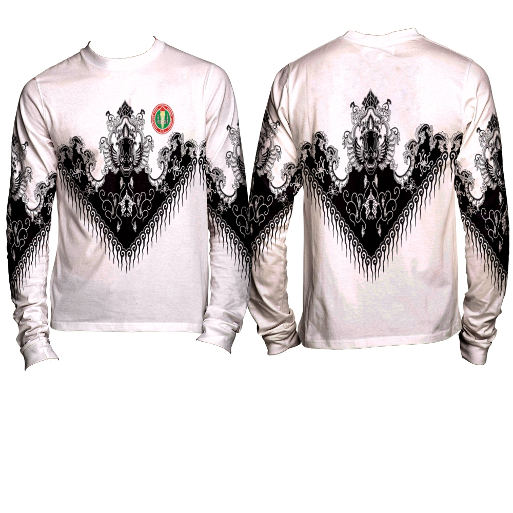 Baju Kaos Seragam Batik PGRI Pria / Baju Guru Pria Batik PGRI Pria