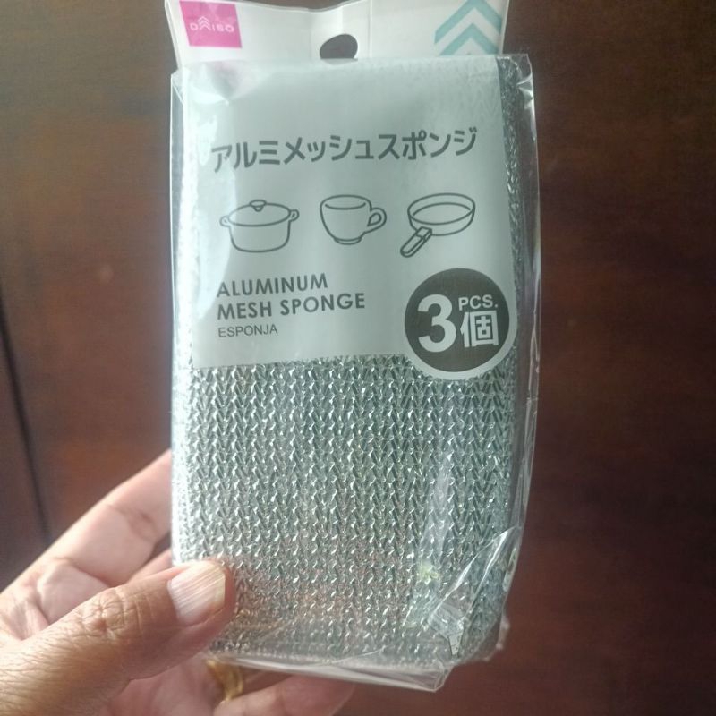 BUSA CUCI ALUMINIUM (ALUMINIUM MESH SPONGE) 3 PCS