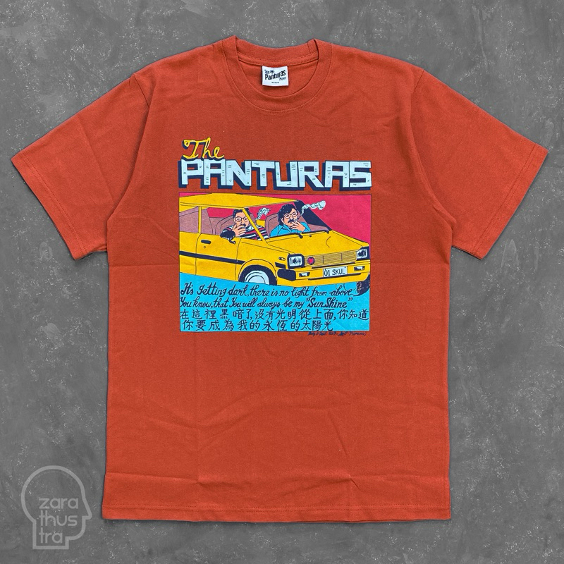The Panturas - Sunshine In Color | Tshirt Official (Terracote)