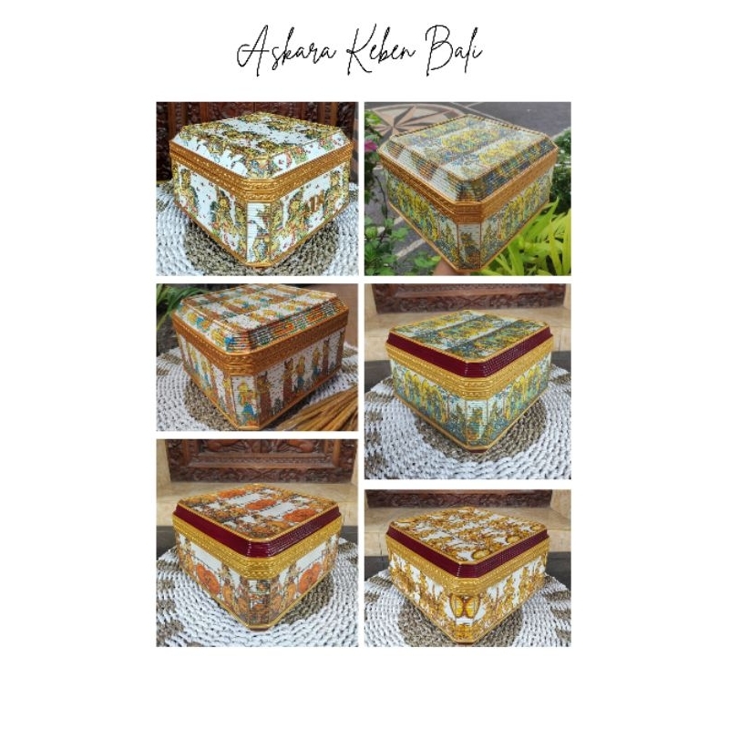 Keben segi 8 kecil motif wayang