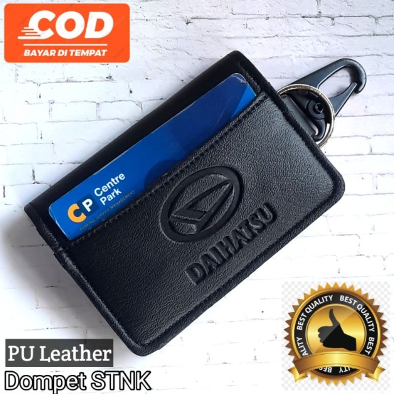 Dompet STNK Mobil Daihatsu Terios/Rocky/Xenia/Sigra/Ayla Gantungan Kunci Cover Kunci Mobil