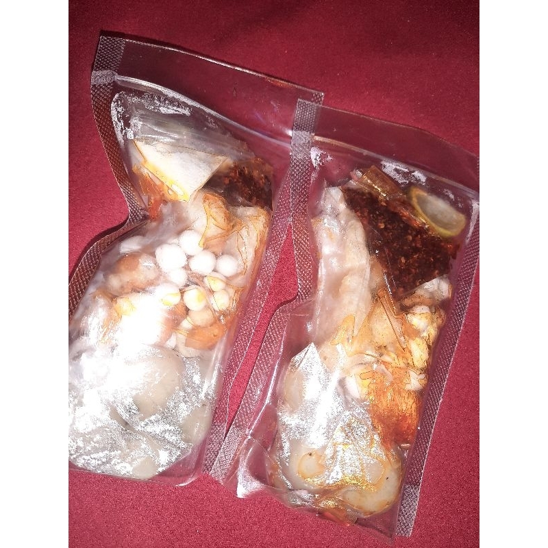 

baso aci dengan chili oil