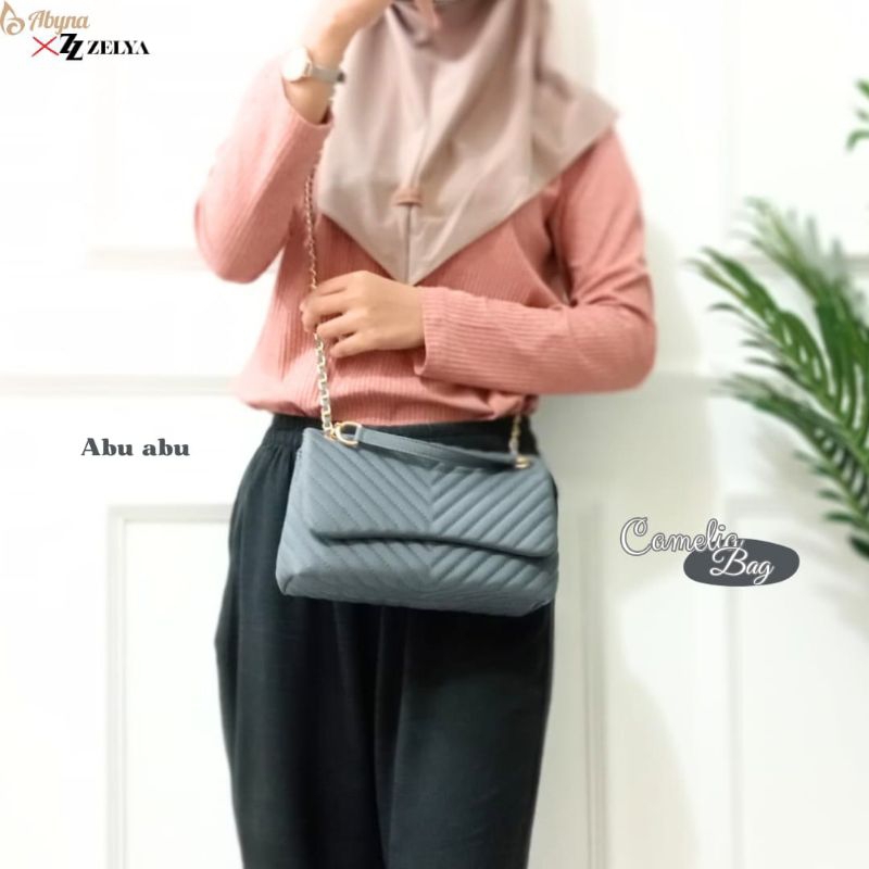 COD✅CAMELIA BAG BY ABYNA X ZELYA TAS SLEMPANG WANITA KEKINIAN/TAS CANTIK/TAS MURAH/TAS BERKWALITAS